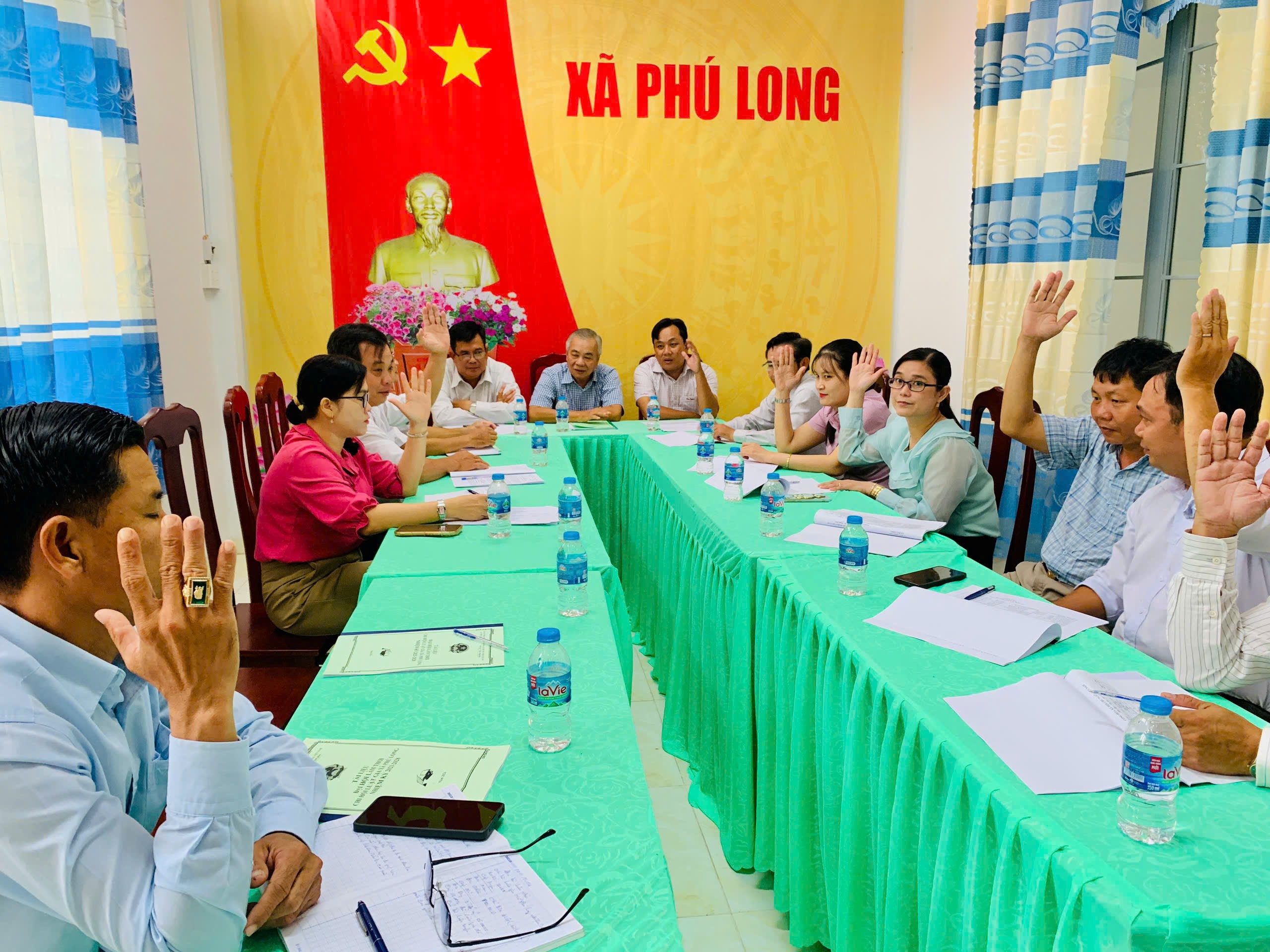 Đại hội lâm thời Chi hội Luật gia xã Phú Long nhiệm kỳ 2023-2028