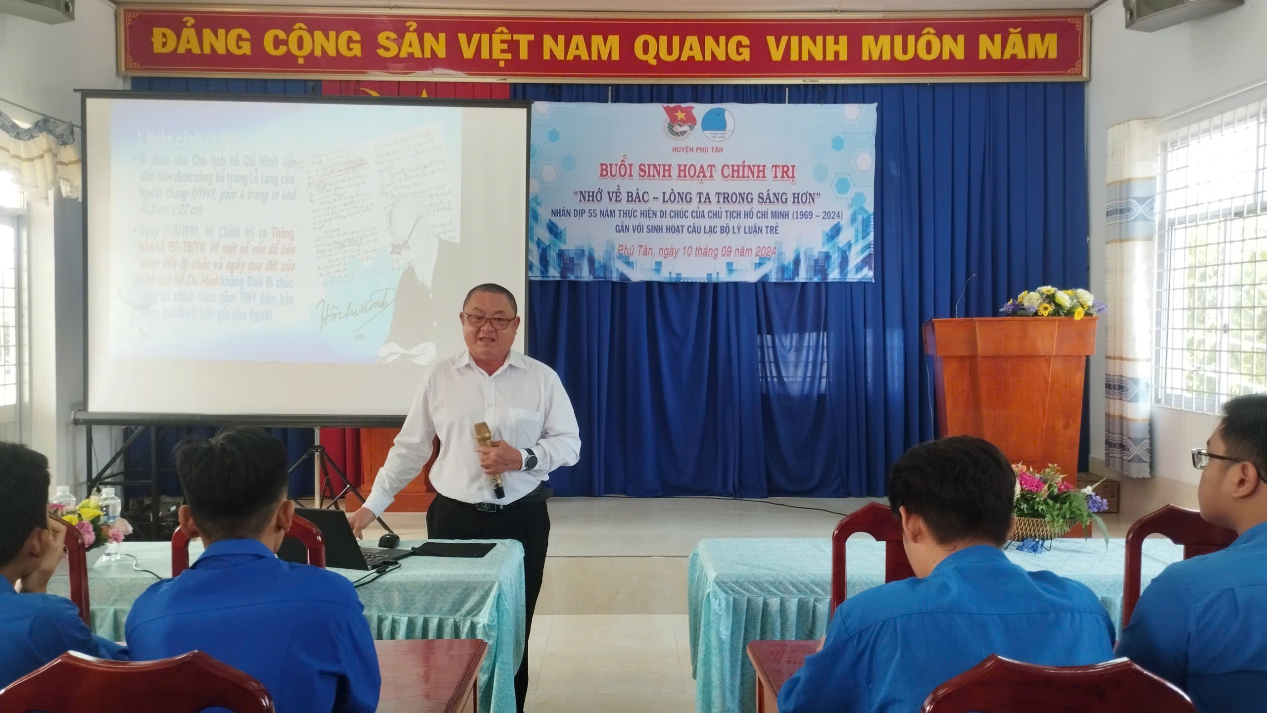 An Giang tuyên truyền giá trị Văn hoá dân tộc và sinh hoạt chính trị 55 năm thực hiện Di chúc của Chủ tịch Hồ Chí Minh