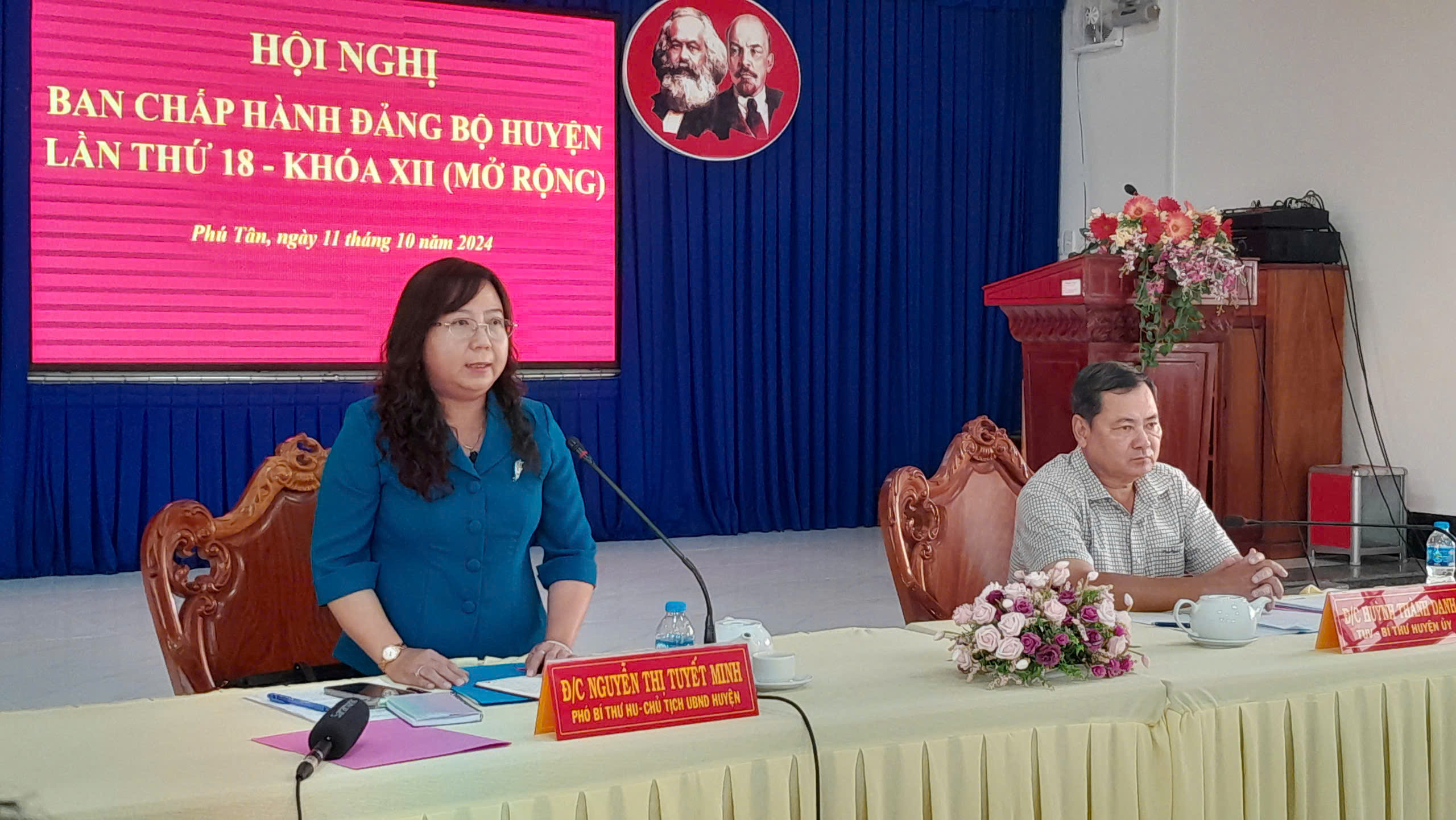 Phú Tân tổ chức Hội nghị Ban Chấp hành mở rộng lần thứ 18 – Khóa XII