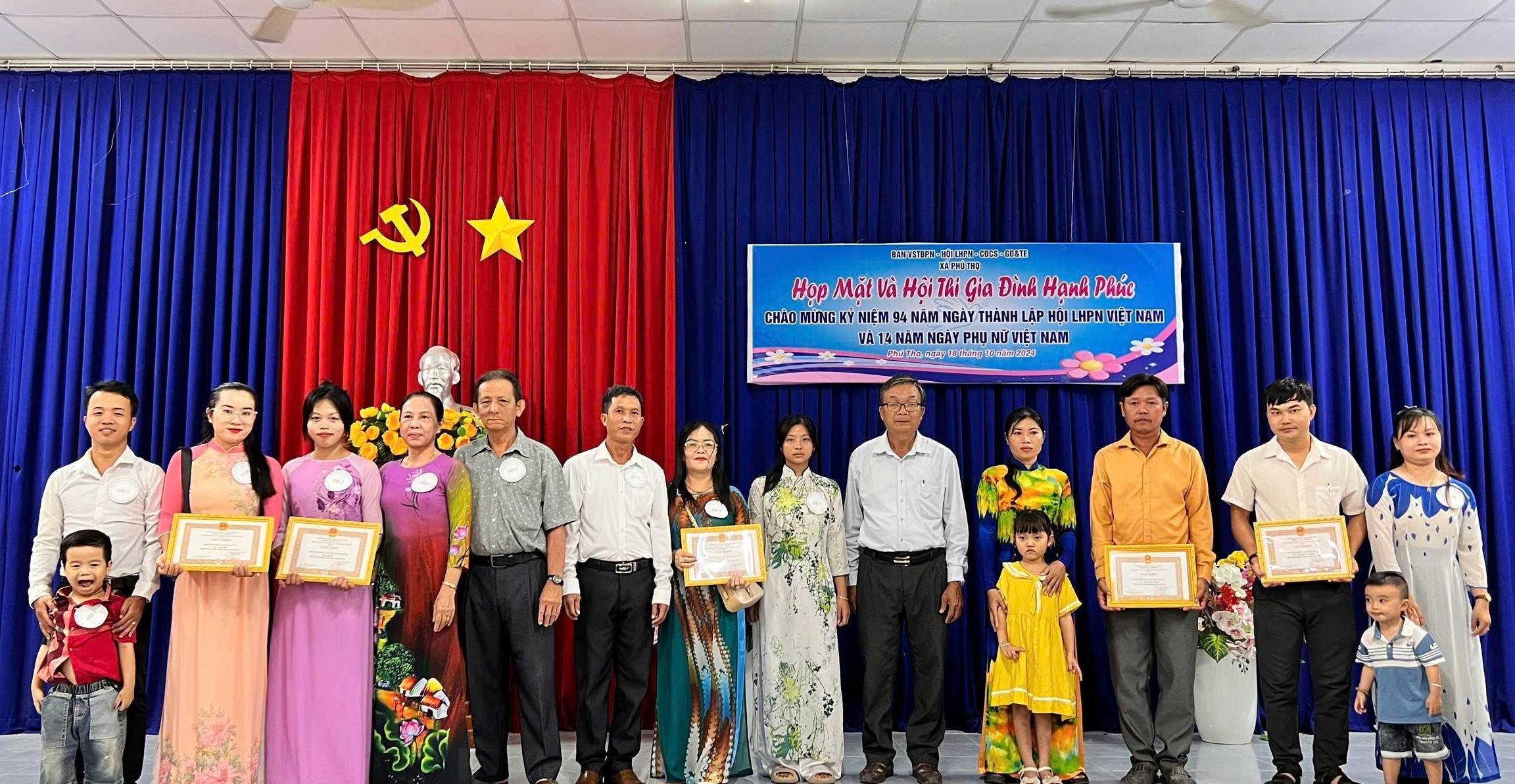 Hội thi “Gia đình hạnh phúc”,  chào mừng kỷ niệm 94 năm thành lập Hội Liên hiệp Phụ nữ Việt Nam 20/10