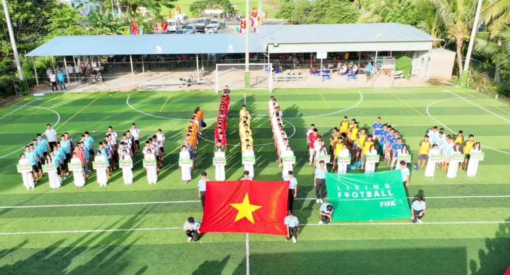 Khai mạc Giải bóng đá 7 người tỉnh An Giang năm 2024