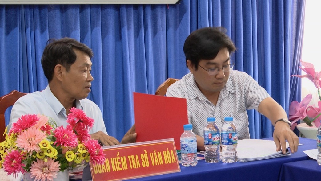 Kiểm tra việc thực hiện Chương trình mục tiêu quốc gia xây dựng nông thôn mới lĩnh vực Văn hóa, Thể thao và Du lịch tại huyện Phú Tân