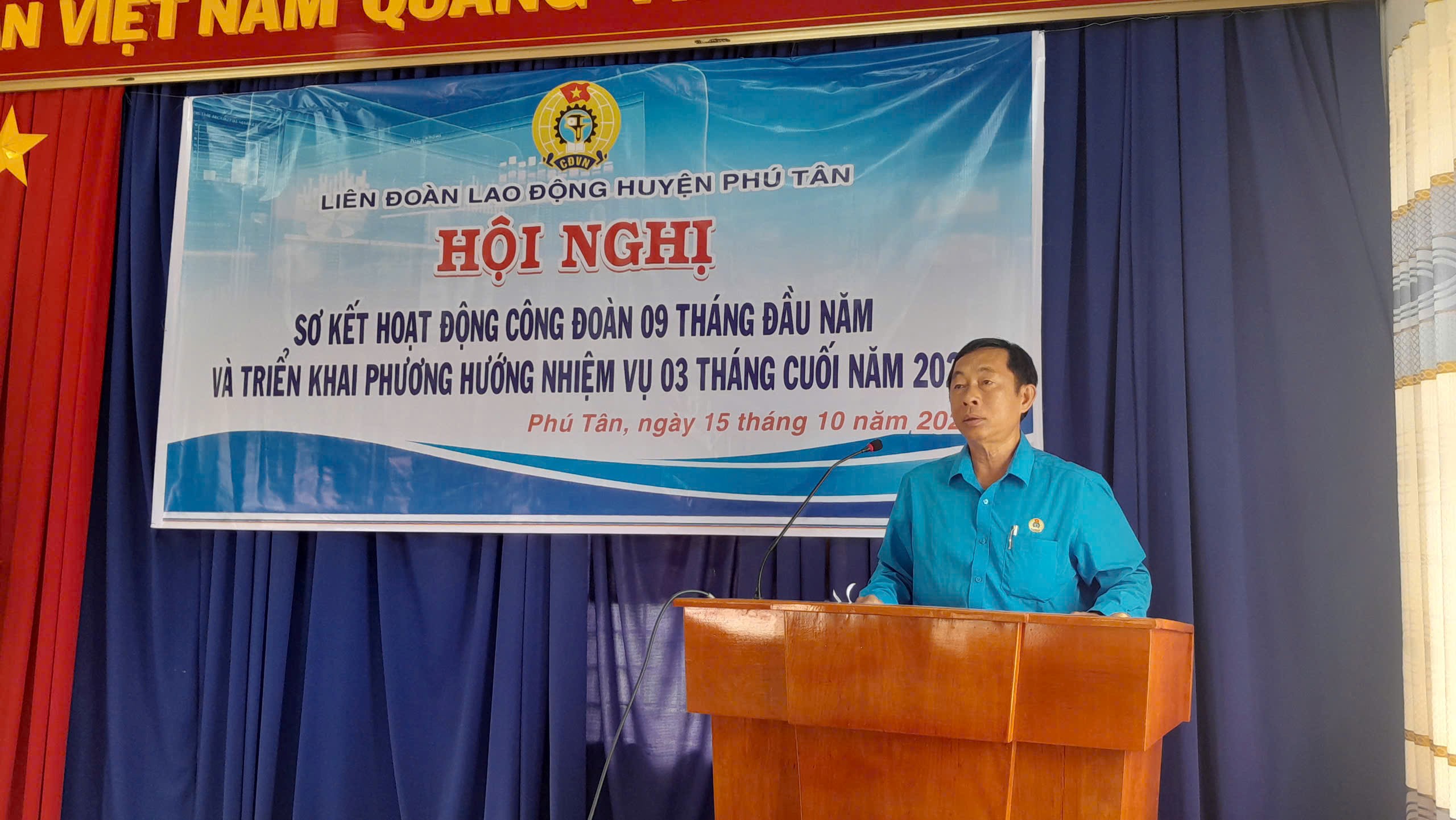 Hội nghị sơ kết hoạt động Công đoàn 9 tháng đầu năm, triển khai nhiệm vụ trọng tâm 3 tháng cuối năm 2024
