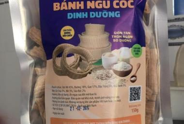 Bánh Ngũ Cốc Dinh Dưỡng Kim Thành đạt chứng nhận "Sản phẩm OCOP" 3 sao