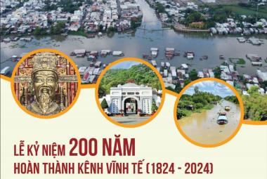 Lễ kỷ niệm 200 năm hoàn thành kênh Vĩnh Tế (1824 - 2024) và tưởng niệm 198 năm Ngày mất của bà Châu Thị Tế (1826 - 2024)